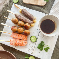Yakitori Mixte Doré