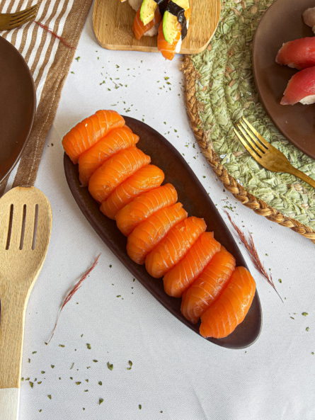 Menu Sushi Saumon