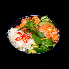 Poke Bowl Saumon Teriyaki